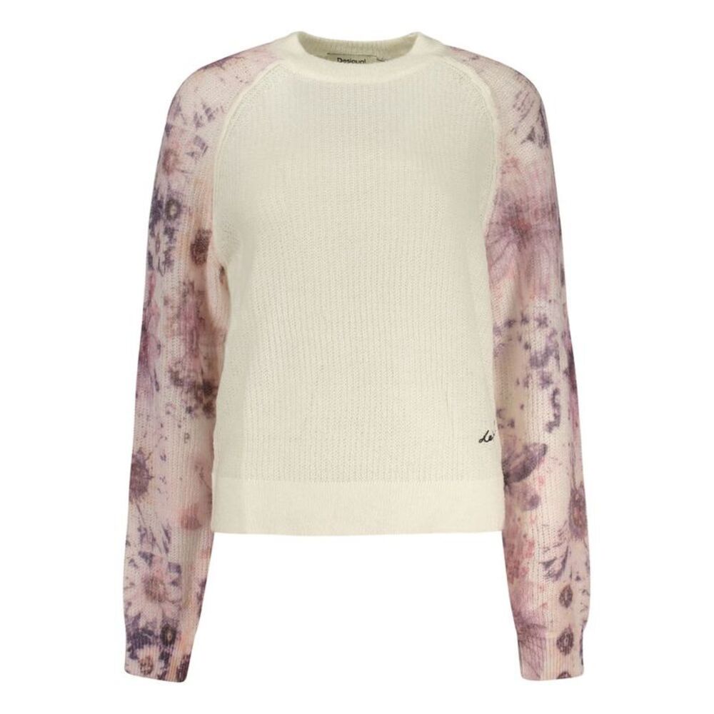 Desigual White Wool Women's Women's Sweater